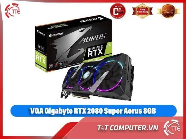 Card đồ họa - VGA Card Gigabyte RTX 2080 Super Aorus 8GB