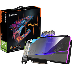 Card đồ họa - VGA Card Gigabyte RTX 3080 AORUS XTREME WATERFORCE-10GD