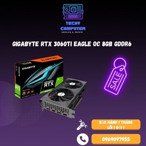 Card đồ họa - VGA Card Gigabyte RTX 3060 Ti EAGLE OC-8GD-V2