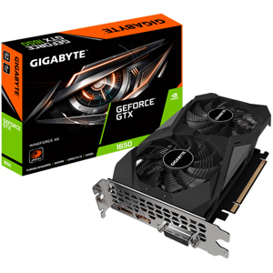 Card đồ họa - VGA Card Gigabyte GeForce GTX1650 DDR6 N1656WF2-4GD
