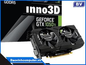 Card đồ họa - VGA Card Inno3D GTX1050Ti Twin 4G (NVIDIA Geforce/ 4Gb/ DDR5/ 128Bit)