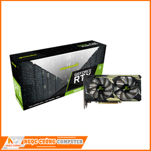 Card đồ họa - VGA Card Manli RTX 3050 8G GDDR6 Dual Fan
