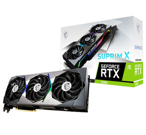 Card đồ họa - VGA Card MSI GeForce RTX 3080 Suprim X 12G LHR