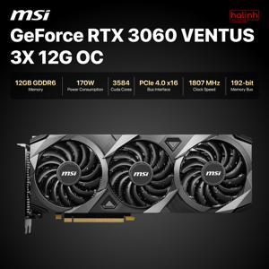Card đồ họa - VGA Card MSI GeForce RTX 3060 VENTUS 3X 12G OC