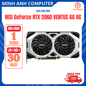 Card đồ họa - VGA Card MSI GeForce RTX 2060 Ventus 6G OC