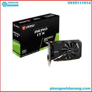 Card đồ họa - VGA Card MSI GTX 1650 Aero ITX 4G OC