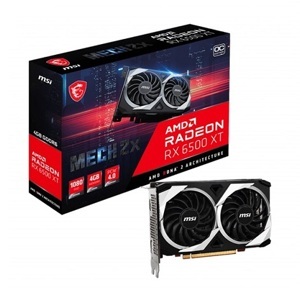Card đồ họa - VGA Card MSI Radeon RX 6500 XT MECH 2X 4G OC