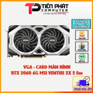 Card đồ họa - VGA Card MSI RTX 2060 Ventus 6G