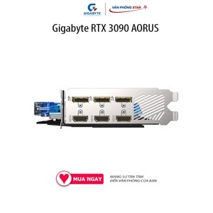 Card đồ họa - VGA GIGABYTE AORUS GeForce RTX 3090 XTREME WATERFORCE WB 24G (GV-N3090AORUSX WB-24GD)
