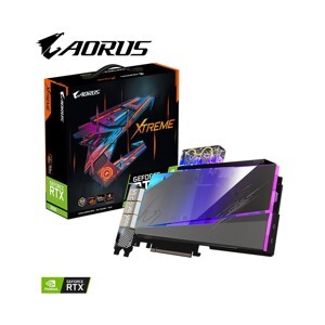 Card đồ họa - VGA GIGABYTE AORUS GeForce RTX 3090 XTREME WATERFORCE WB 24G (GV-N3090AORUSX WB-24GD)
