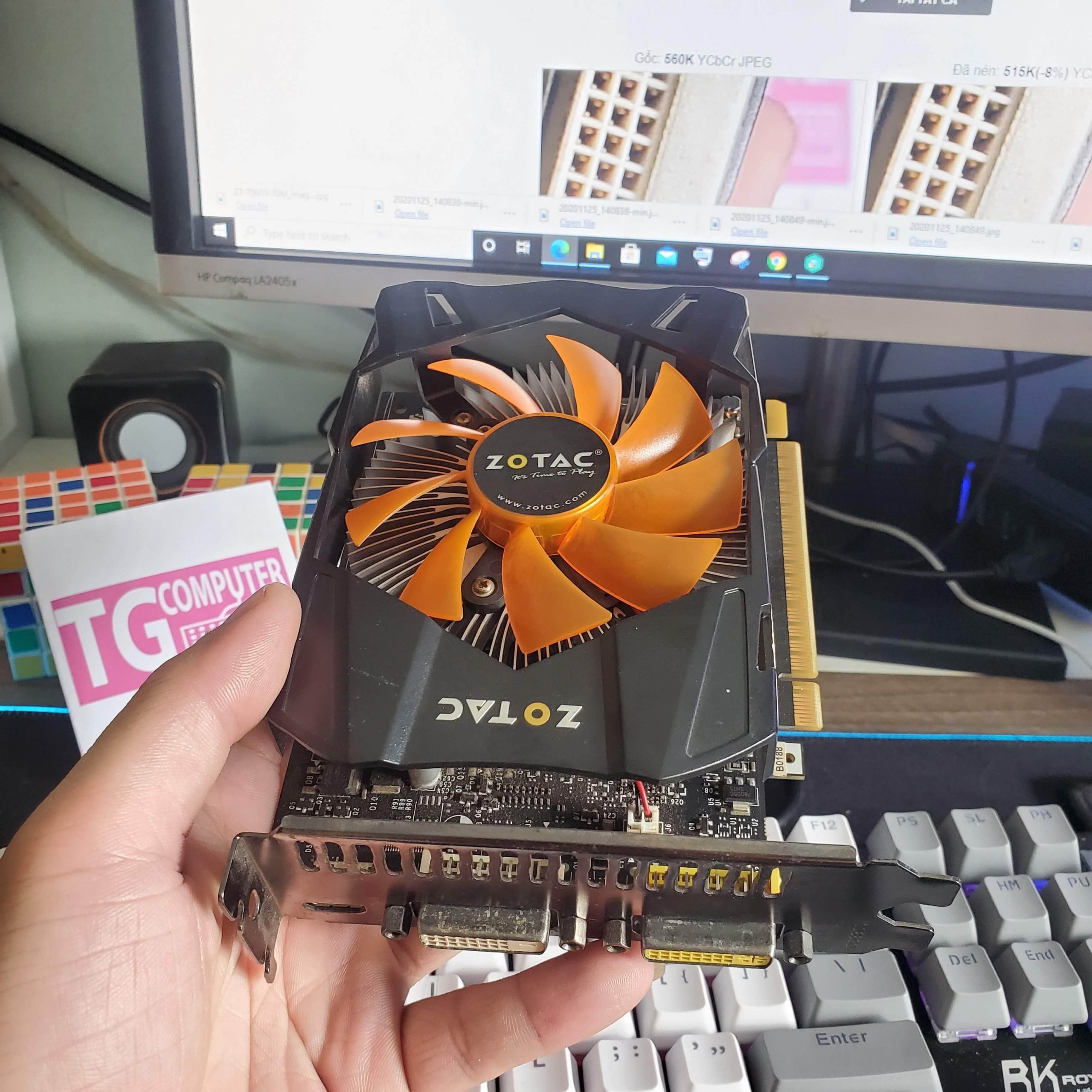 Card đồ họa (VGA) Zotacs GTX750TI-1GD5 - Geforce GTX750 Ti, 1Gb, DDR5, 128Bit