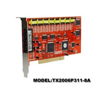 Card ghi âm 8 cổng Tansonic TX2006P311-8A