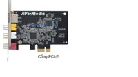Card Ghi Hình Av Svideo Chuẩn Pci-E Avermedia C725 Hàng đầy đủ COCQ