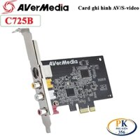 Card ghi hình bắt hình máy siêu âm, nội soi AV S-video Avermedia C725B