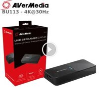 Card ghi hình HDMI 4k USB Type C AverMedia BU113 Livestream, Siêu Âm, Nội Soi