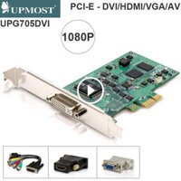 Card ghi hình HDMI VGA DVI Video Components Upmost UPG705DVI Đài Loan – Card siêu âm nội soi Y tế chuyên dụng