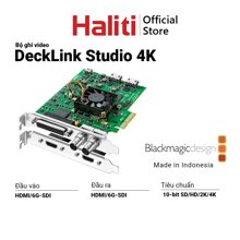 Blackmagic Decklink Studio 4K nơi bán giá rẻ nhất tháng 05/2023