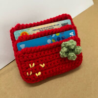 CARD HOLDER-CROCHET WALLET