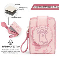 Card holder mô phỏng ghost dễ thương thương hiệu Tou Tou Bag có thể ngăn chặn sóng từ bảo vệ thẻ tín dụng , visa