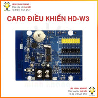 Card Led ma trận HD W2, W3, W4 Wifi phiên bản mới - Điều khiển module LED 1 màu, 3 màu