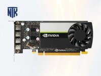 Card màn hình 4GB GDDR6 Leadtek NVIDIA T1000 | CUDA 896 · 128-bit · 160 GB/s · 50W | PCIe 3.0 · 4x Mini DisplayPort 1.4