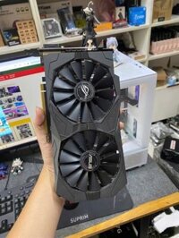 Card Màn Hình AMD VGA Asus Rogtrix Gaming RX 570-4GB 2ND