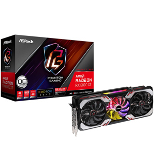 Card màn hình Asrock AMD Radeon RX 6800 XT Phantom Gaming D 16G OC