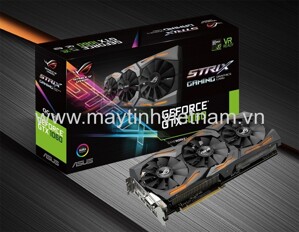Card màn hình Asus 6GB Strix GTX1060-O6G-Gaming - NVIDIA Geforce, 6GB RAM , DDR5, 192Bit