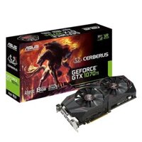 Card màn hình Asus CERBERUS GTX 1070Ti-8G - Cũ đẹp (Tray) | Giá rẻ, trả góp 0%