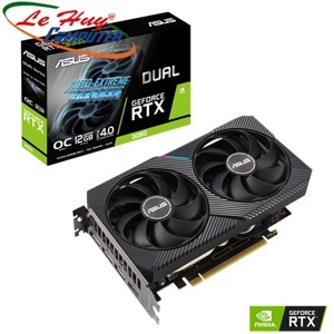 Card màn hình Asus Dual GeForce RTX 3060 V2 OC Edition O12GB GDDR6
