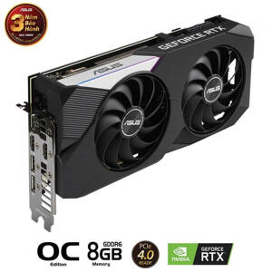 Card màn hình Asus DUAL-RTX 3070-O8G-V2