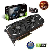 Card màn hình Asus Dual RTX 2080Ti OC 11GB GDDR6 (DUAL-RTX2080TI-O11G)