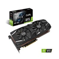 Card màn hình ASUS Dual RTX 2080 Ti-O11G (11GB GDDR6, 352-bit, HDMI+DP, 2x8-pin)