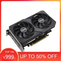 Card màn hình Asus DUAL RTX 3060 Ti 8G MINI V2 (8GB GDDR6, 256-bit, HDMI +DP, 1x8-pin)