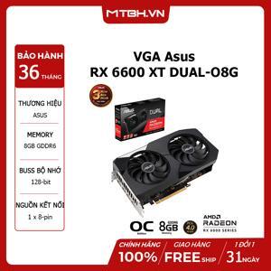 Card màn hình Asus DUAL RX 6600 XT-O8G