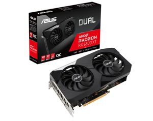 Card màn hình Asus DUAL RX 6600 XT-O8G