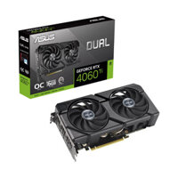 Card màn hình Asus Dual GeForce RTX 4060 Ti EVO OC 16GB GDDR6 (DUAL-RTX4060TI-O16G-EVO)