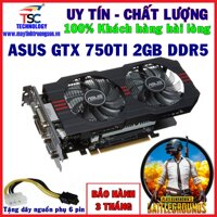 Card Màn Hình ASUS GTX 750Ti 2G/ DDR5/ 128BIT - Chơi GTA 5 DOTA PUBG