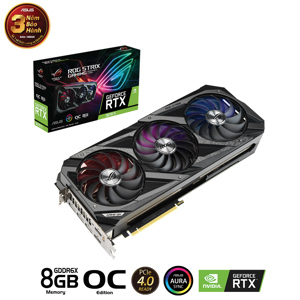 Card màn hình Asus ROG STRIX GeForce RTX 3070 Ti OC Edition O8GB GAMING GDDR6X