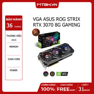 Card màn hình ASUS ROG STRIX RTX 3070 O8G GAMING