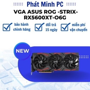 Card màn hình ASUS ROG STRIX RX 5600 XT-O6G GAMING