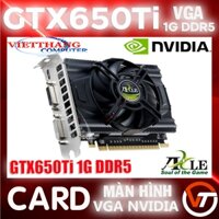 Card Màn Hình  Axle GTX650Ti 1G DDR5 Mạnh Ngang GTX750 Còn đẹp có 2 cổng xuất hình DVI và Mini HDMI ( Cũ - 2nd )