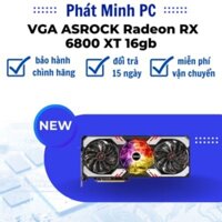 Card màn hình cũ ASROCK Radeon RX 6800 XT Phantom Gaming D 16G OC hàng cũ bh 1 tháng.