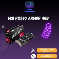 Card Màn Hình Cũ MSI RX 580 Armor 4GB OC