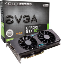 Card Màn hình EVGA GeForce GTX 970 4GB SSC Gaming ACX 2.0+ hàng Renew