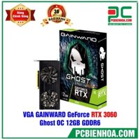 CARD MÀN HÌNH GAINWARD GEFORCE RTX 3060 GHOST OC 12GB GDDR6 chính hãng mai hoàng 36T