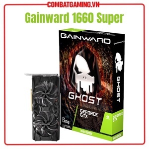 Card màn hình Gainward GTX 1660 SUPER GHOST 6GB GDDR6 192bit DVI HDMI DP (NE6166S018J9-1160X-1)