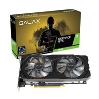 Card màn hình GALAX GTX 1660 (1 Click OC) Black (60SRH7DSY91C) - (6GB GDDR6, 192-bit, DVI+ HDMI+DP, 1x6-pin)  (GALAX)