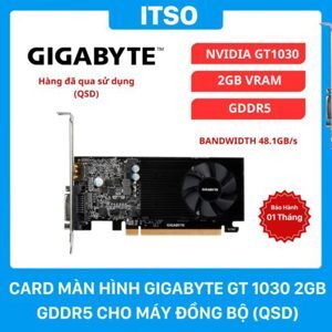 Card màn hình GIGABYTE GT 1030 Low Profile 2G (GV-N1030D5-2GL)