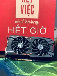 Card màn hình GIGABYTE GTX 1050Ti Windforce 4gb OC ( có backplate đặc biệt )